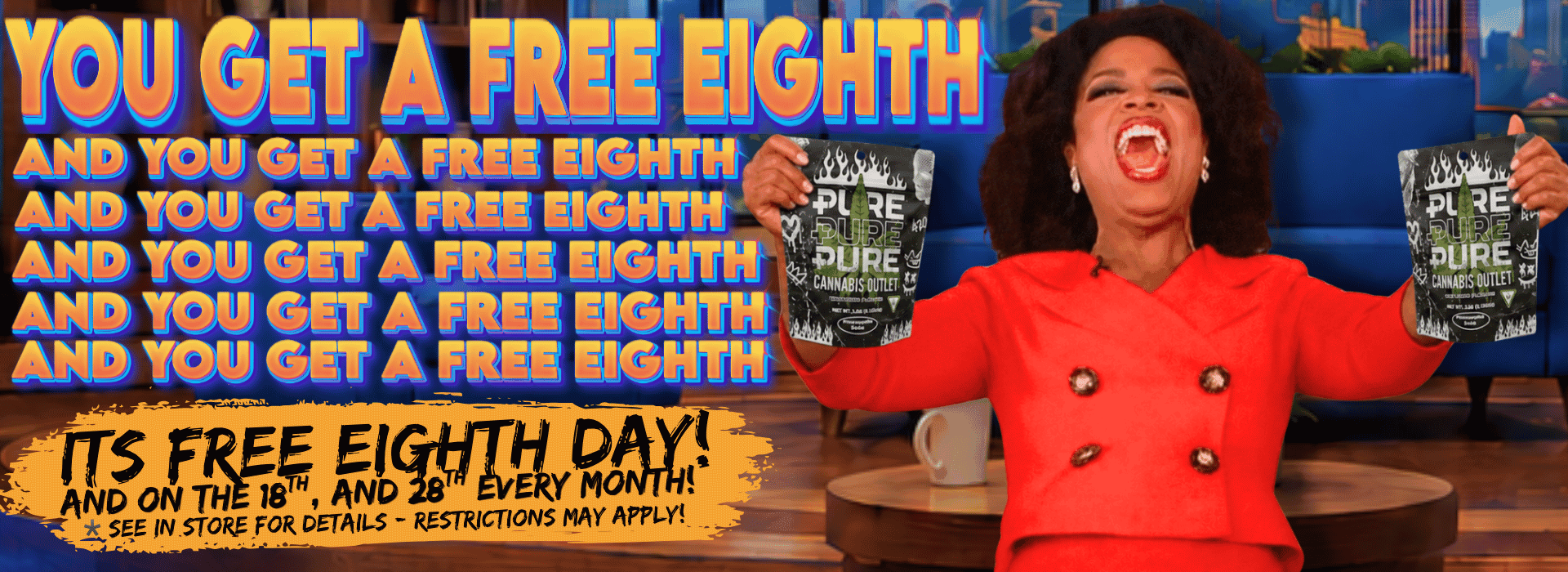 crazy 8ths PURE CANNABIS OUTLET